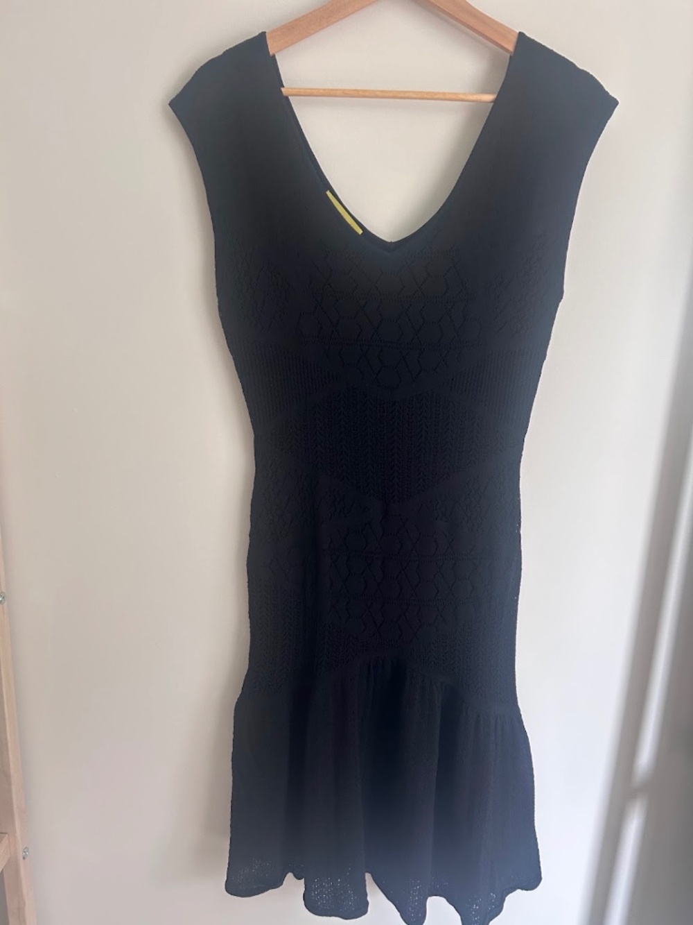 Catherine Malandrino Double V Pointelle Dress